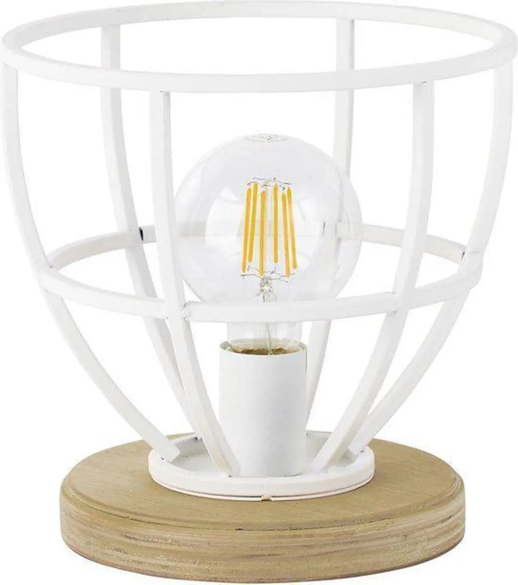 Brilliant Matrix Tafellamp - 60W - Ø25cm - Wit
