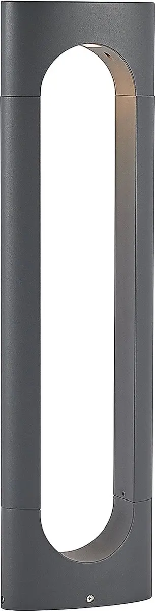 Lucande LED Buitenlamp 12W - 1 Licht - Donkergrijs
