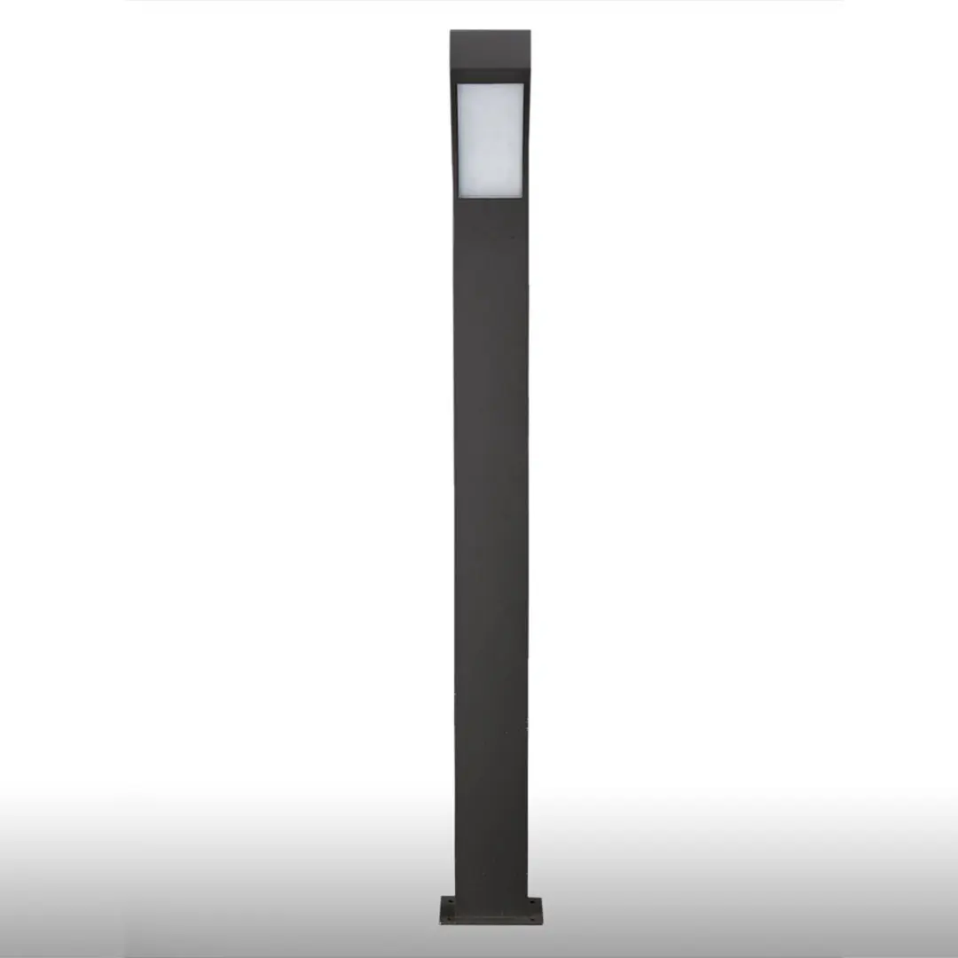 Lucande LED Buitenlamp 3W - Grafietgrijs/Wit Transparant - afbeelding 6 van 6