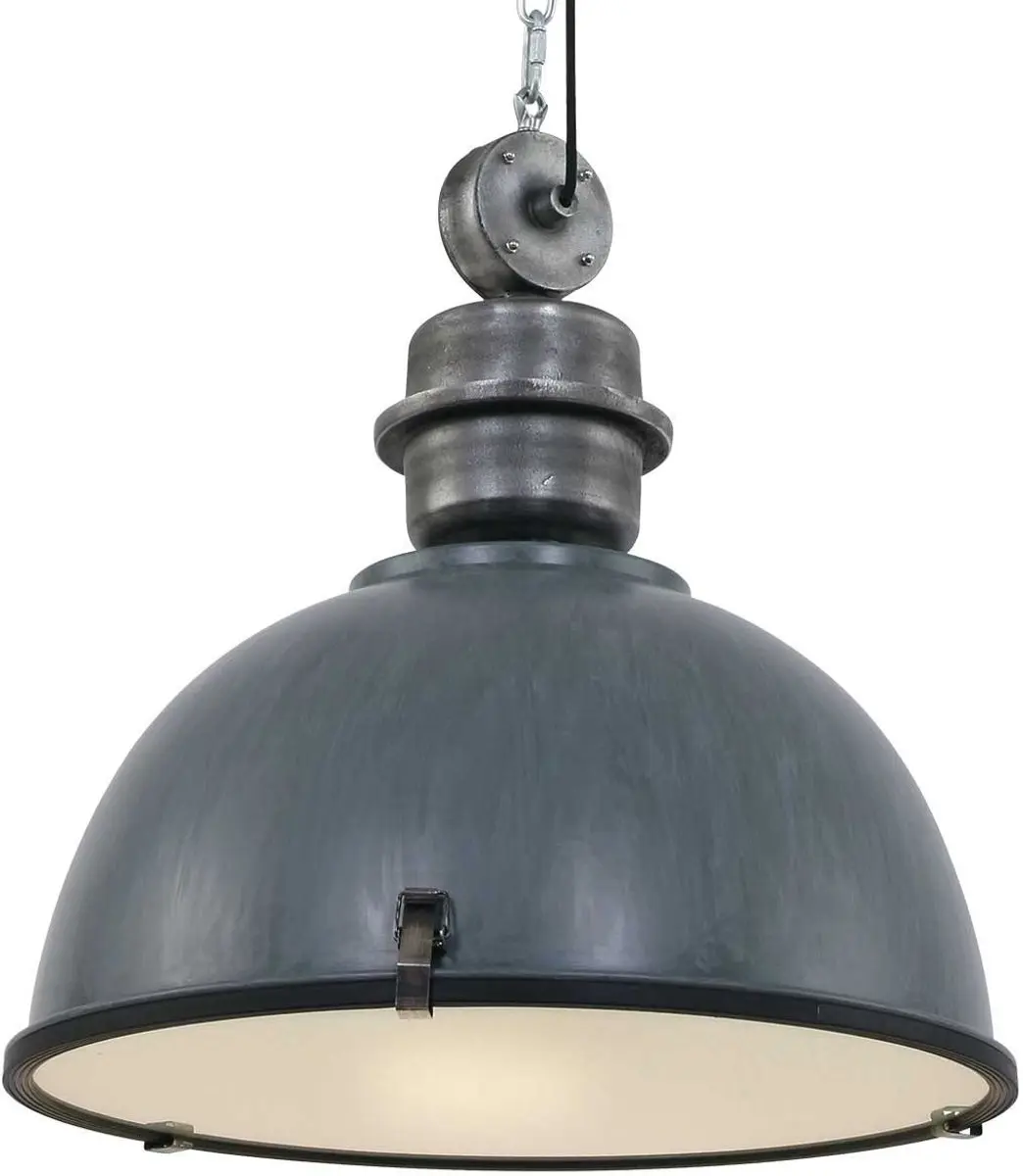 Steinhauer Hanglamp Bikkel XXL 7834GR - Ø52cm Grijs