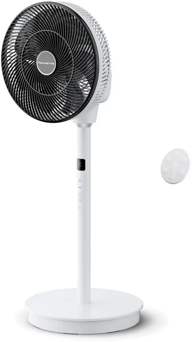 Rowenta Qv5040f0 Staande Ventilator - Zilver