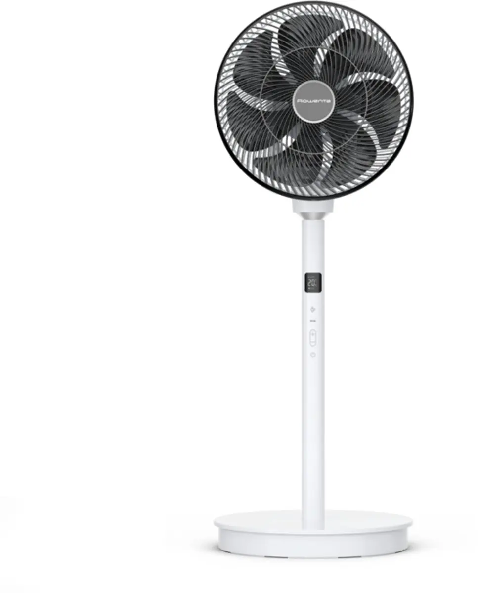 Rowenta Qv5040f0 Staande Ventilator - Zilver