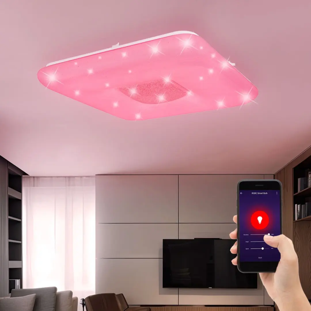 Globo Plafondlamp Ster Effect 54W - 3450 Lm - Wit