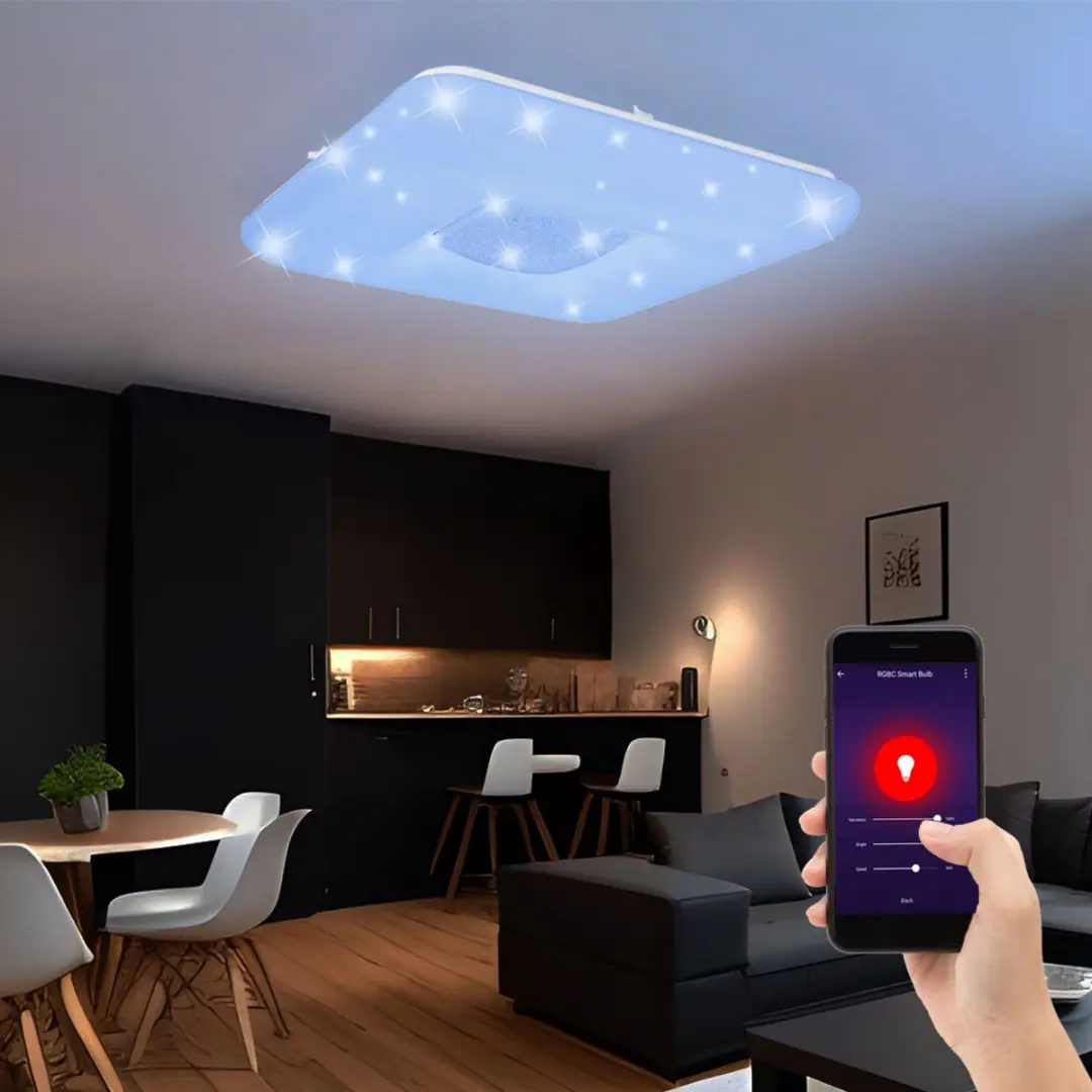 Globo Plafondlamp Ster Effect 54W