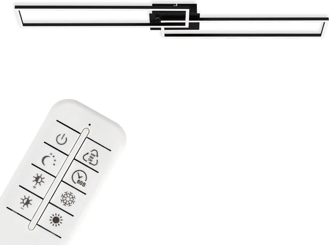 Briloner LED Plafonnière 2x40W