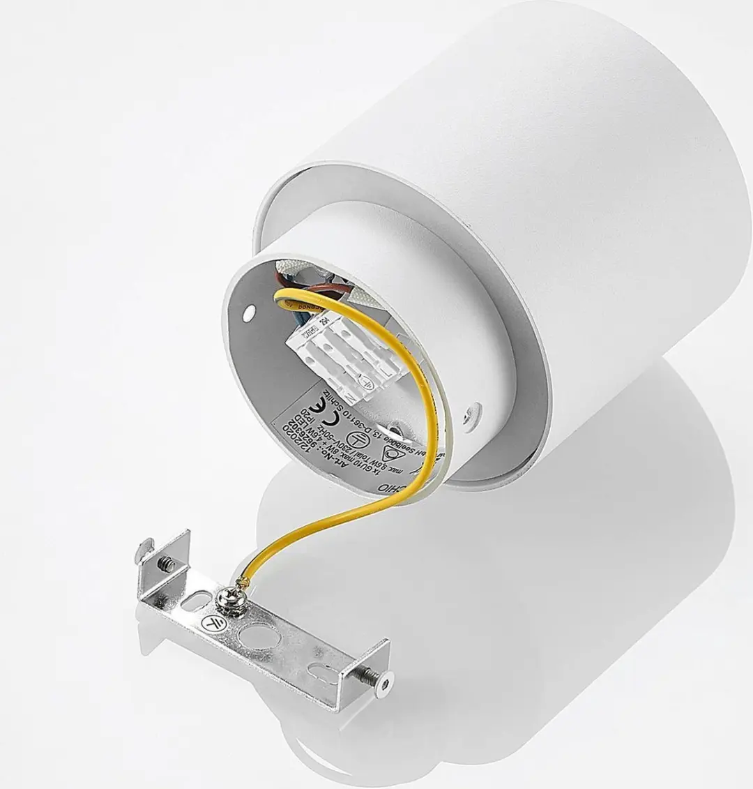ARCCHIO Buitenspot 1 Licht GU10 Aluminium - 10cm - Wit