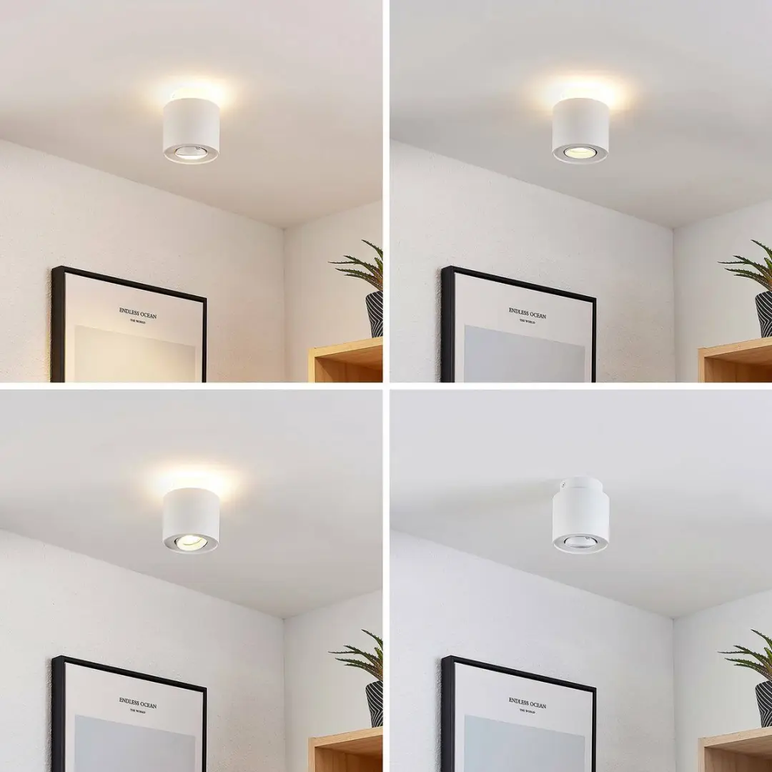 ARCCHIO Buitenspot 1 Licht GU10 Aluminium - 10cm - Wit - afbeelding 6 van 6