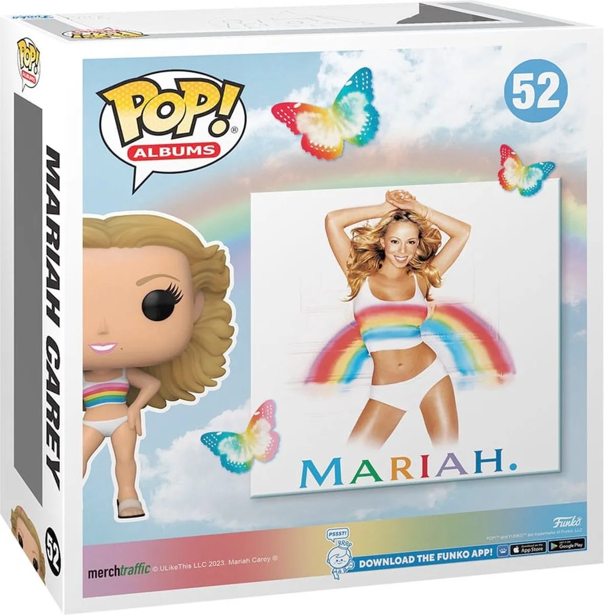Funko Mariah Carey POP! Albums Rainbow 9cm - Multicolours