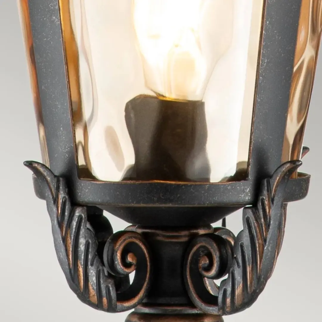 Elstead Lighting Baltimore LED Wandlamp E27 60W - IP44 - Weathered Bronze