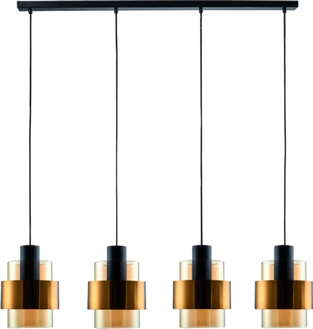 Freelight Hanglamp Chiasso 4 Lichts 120cm
