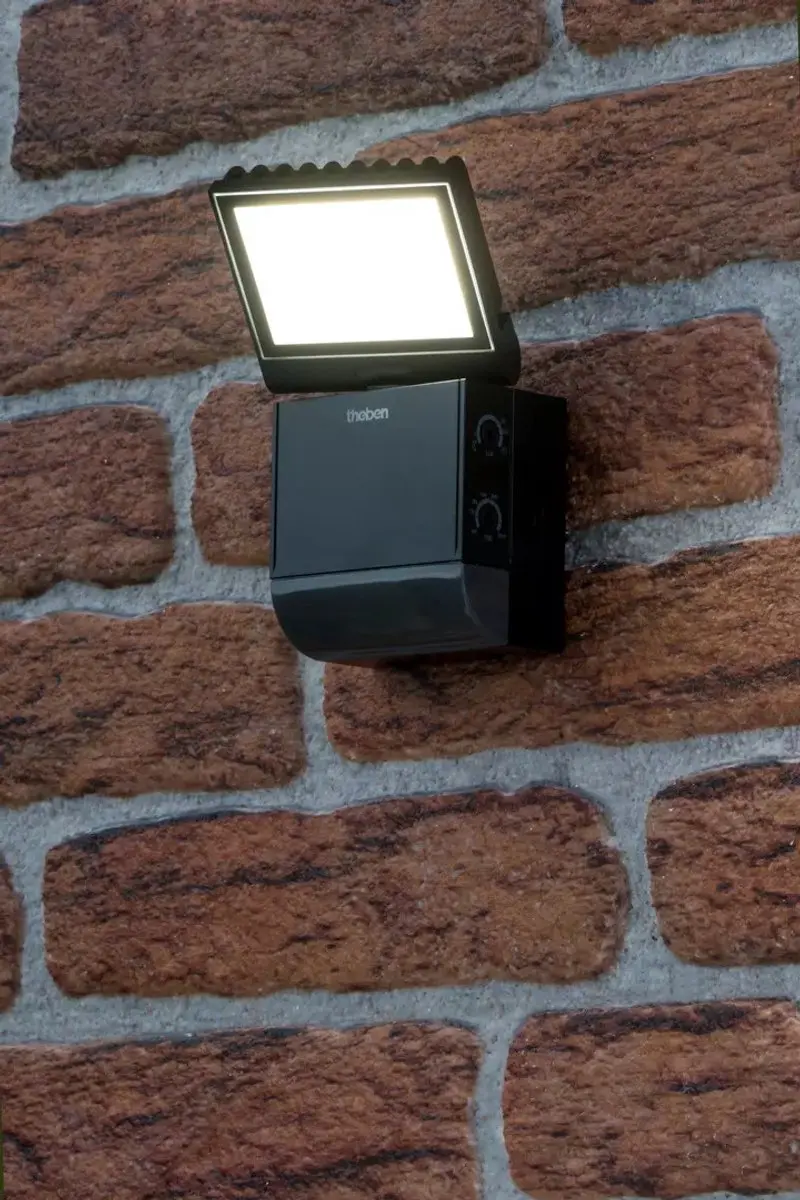 Theben theLeda S8-100 BK Buitenlamp - 900lm 4000K - Zwart