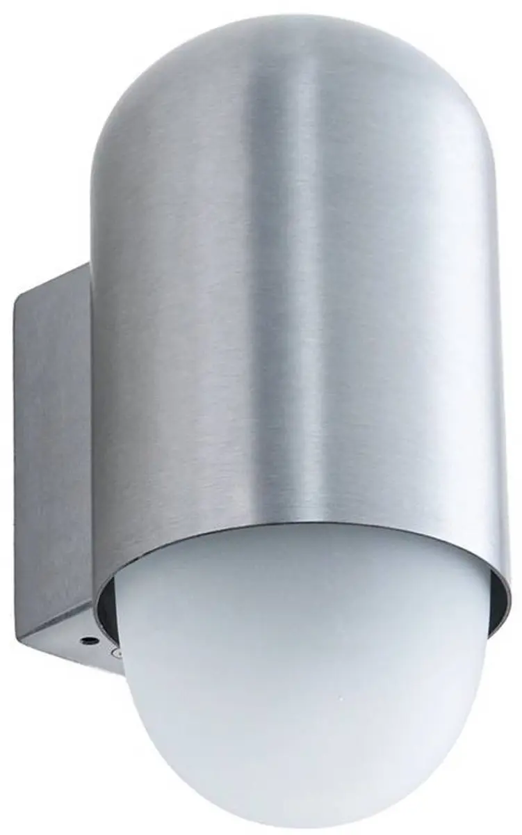Lindby Wandlamp Buiten Aluminium 1 Licht E27 - Wit