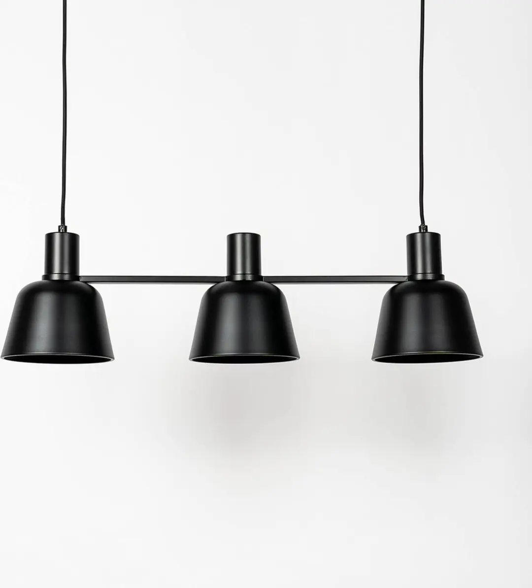 Lucande Hanglamp 3-Lichts E27 - Zwart Mat
