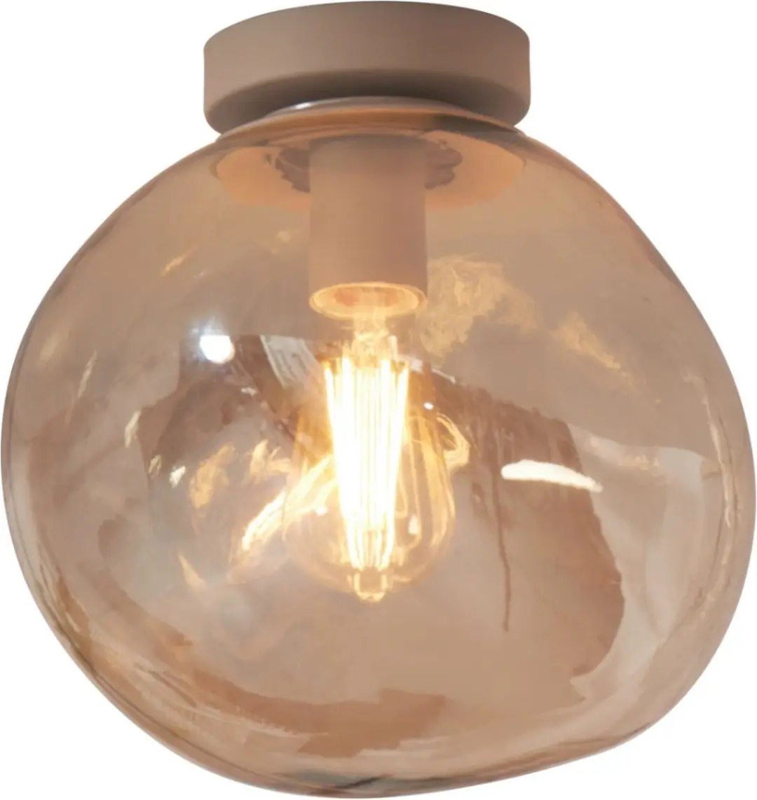 it's about RoMi Helsinki Plafondlamp Bruin 26x26cm