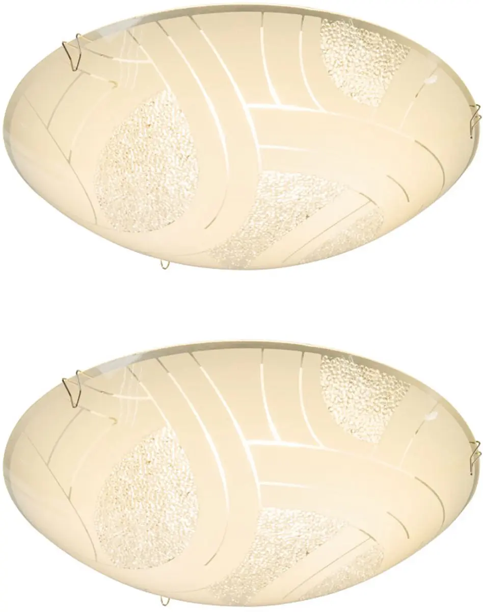 Globo Plafondlamp Kristal 1-vlam 8W
