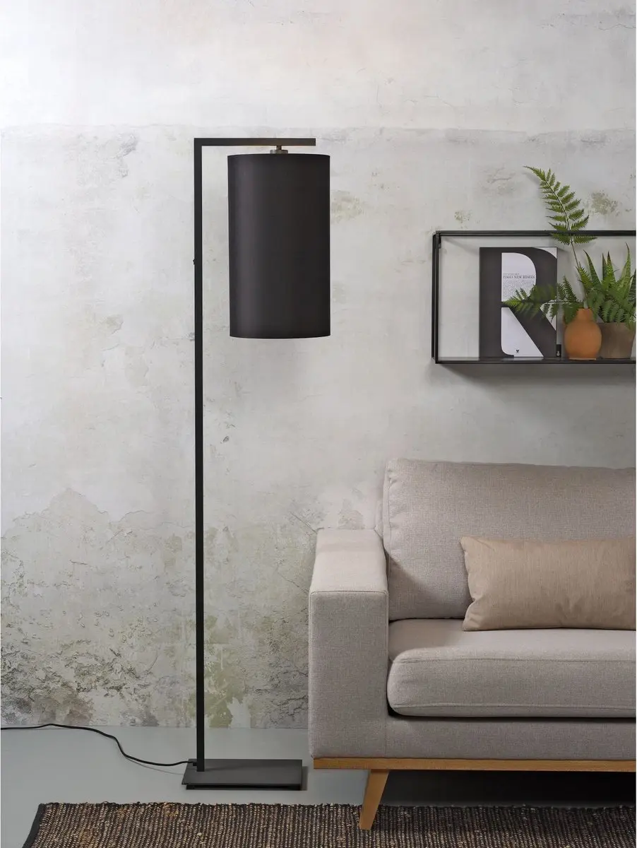it's about RoMi Boston Vloerlamp - 60W - Zwart