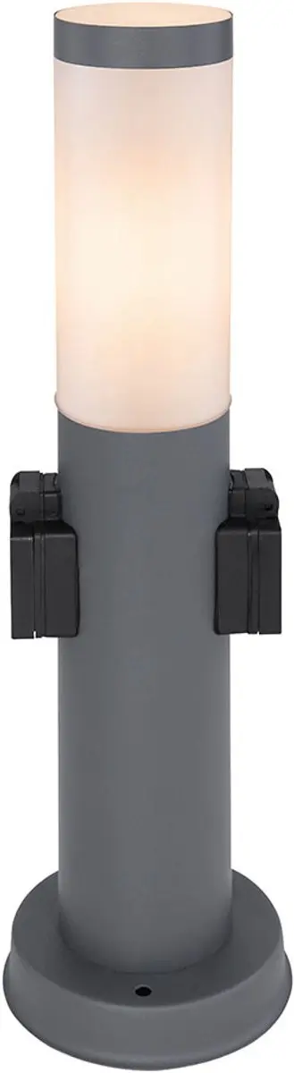 Globo Staande Lamp Tuinpad RVS 12,7x45cm