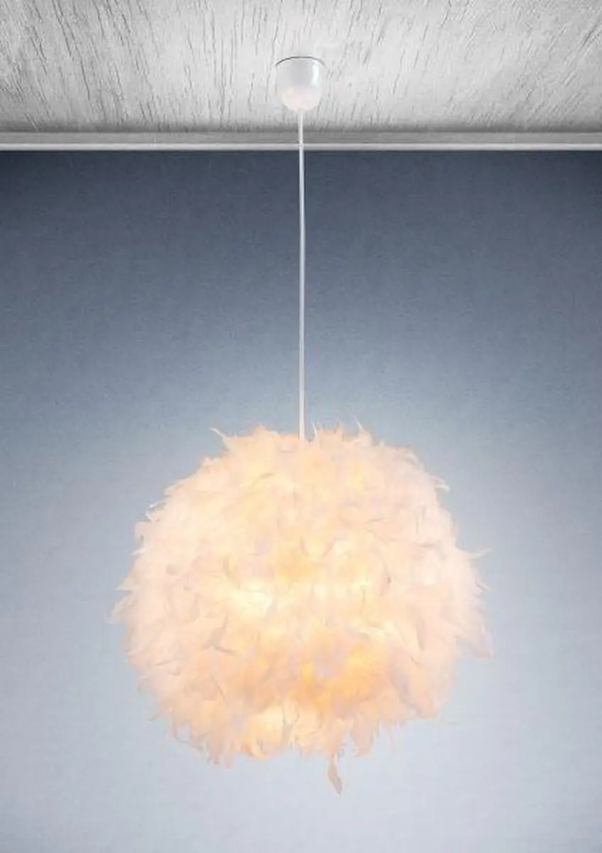 Globo Katunga Hanglamp - Ø45cm - Wit - afbeelding 6 van 6