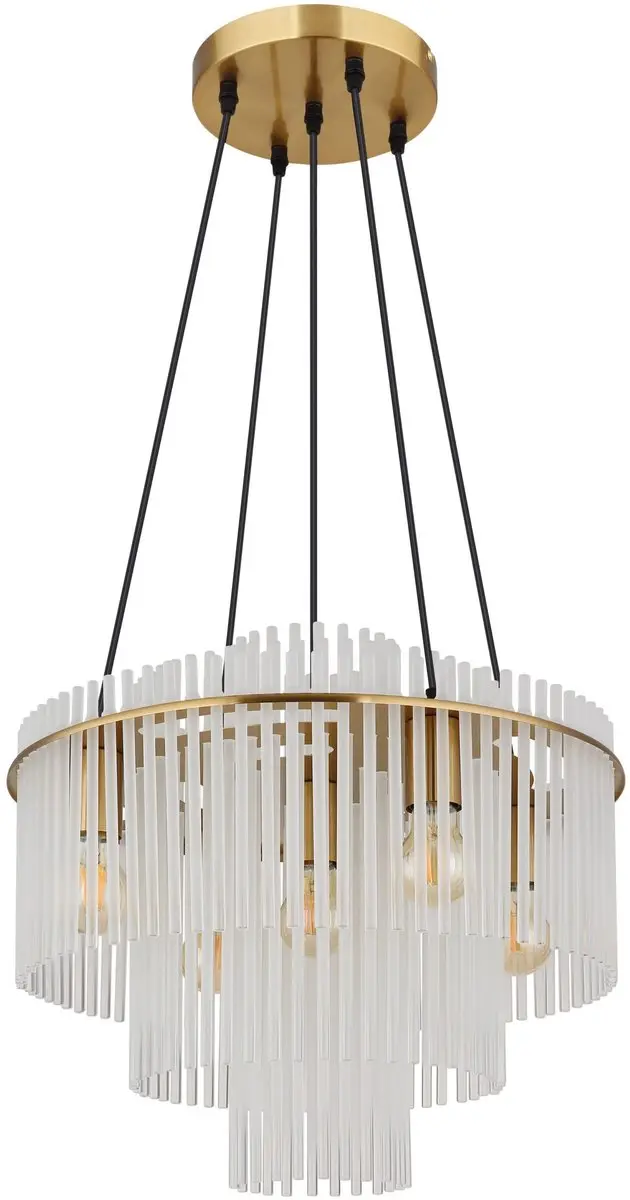 Globo Gorley Hanglamp - 5 Lichtpunten Ø50cm Goud