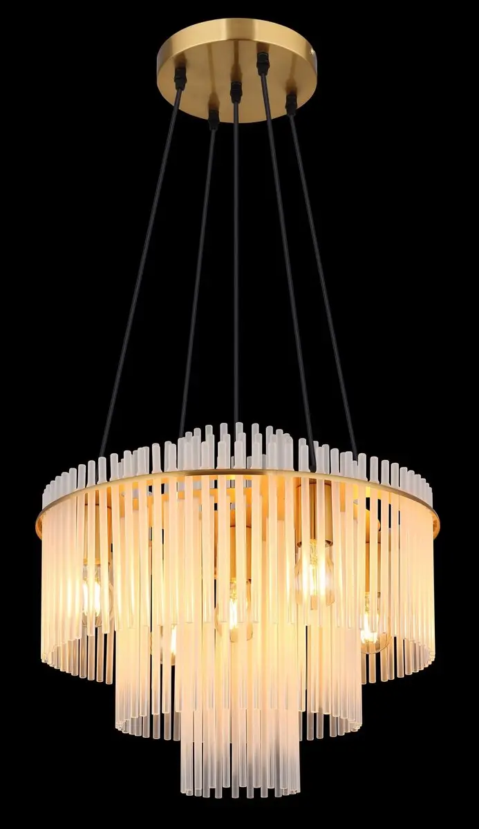 Globo Gorley Hanglamp - 5 Lichtpunten Ø50cm Goud