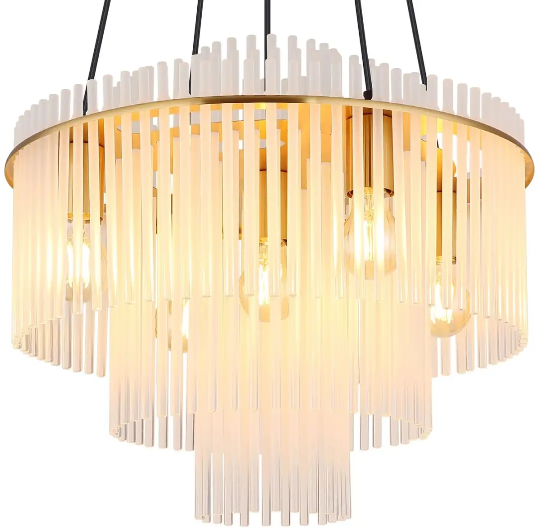 Globo Gorley Hanglamp - 5 Lichtpunten Ø50cm Goud
