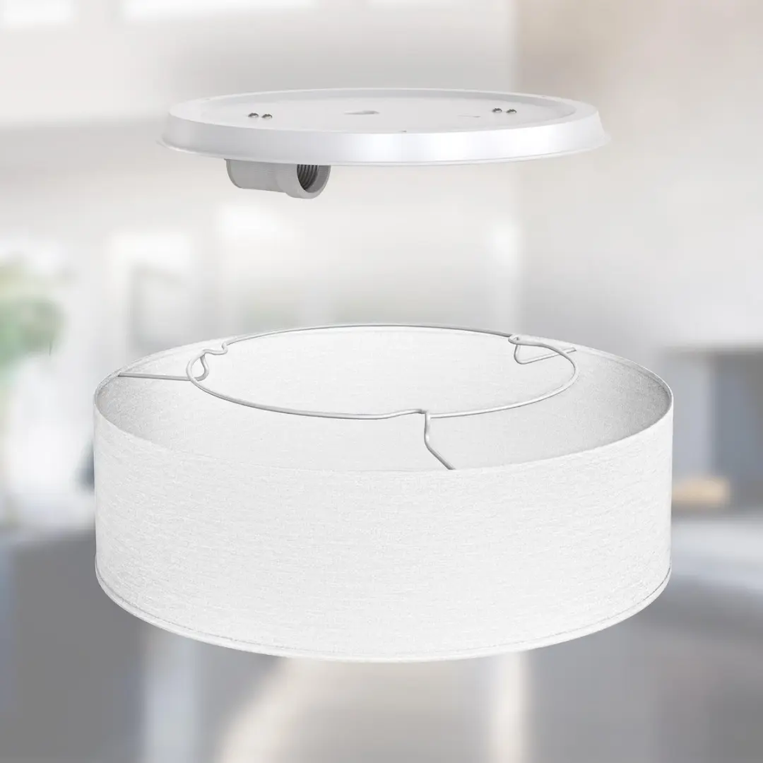 Briloner Plafondlamp E27 2x - Ø30cm Wit