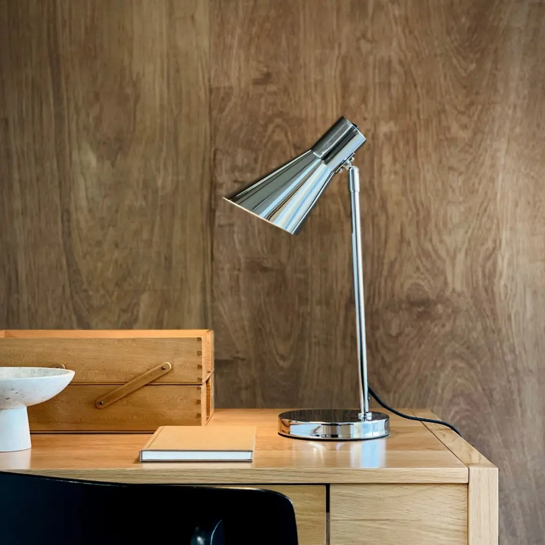 Dyberg Larsen DL12 Tafellamp - Chrome