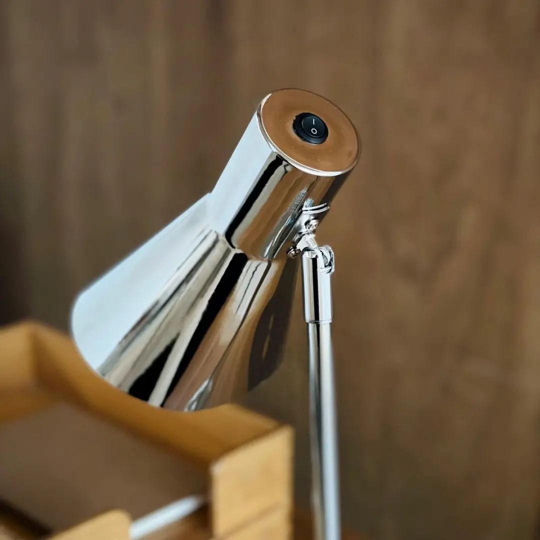 Dyberg Larsen DL12 Tafellamp - Chrome