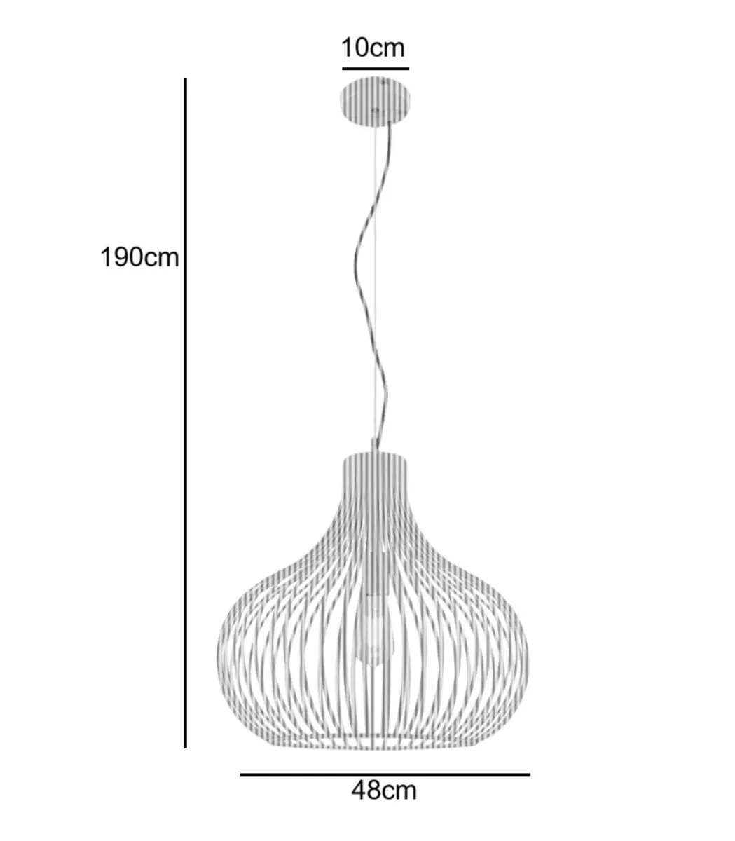 Freelight Hanglamp Aglio Brons-Goud Ø 48cm