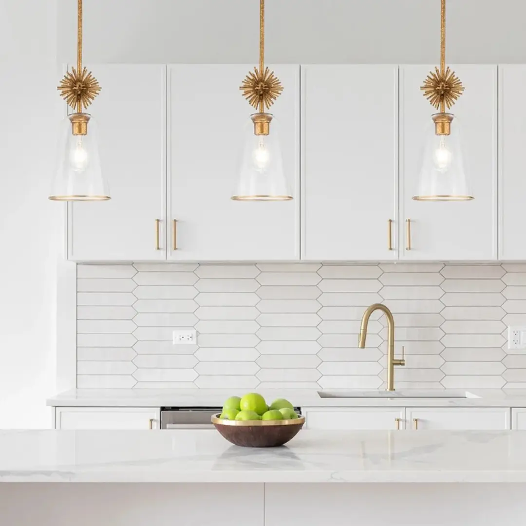 Elstead Lighting LED Hanglamp Staring - 1x E27 40W - Goud