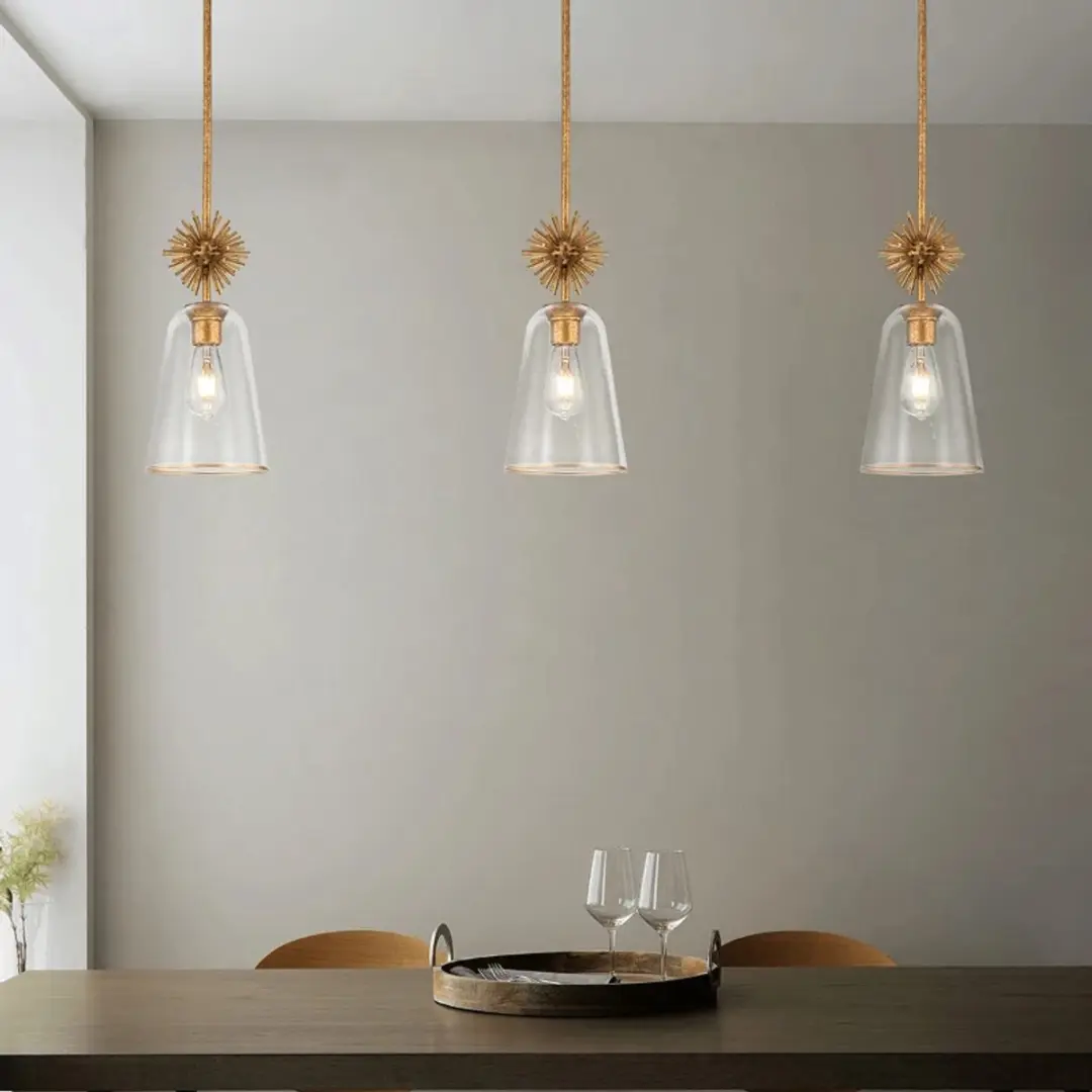 Elstead Lighting LED Hanglamp Staring - 1x E27 40W - Goud