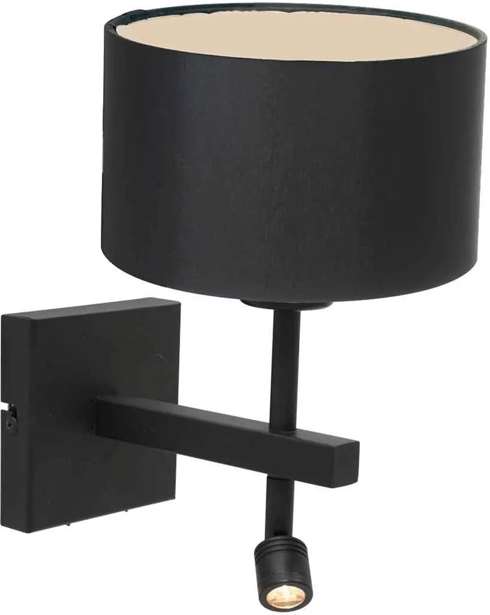 Steinhauer Wandlamp Stang 7193ZW - 2 Lichtpunten - Zwart