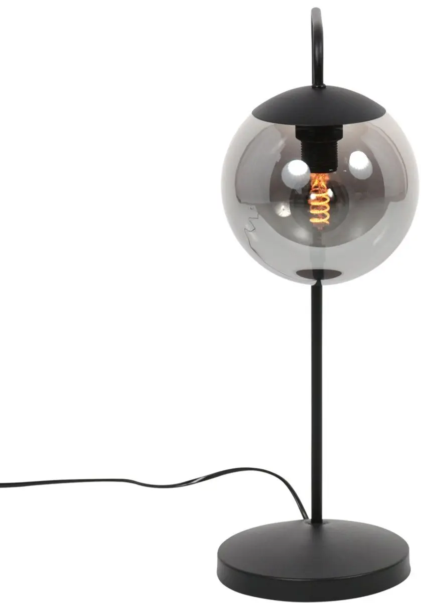 Steinhauer Bollique 4610ZW Tafellamp - 40W - Zwart