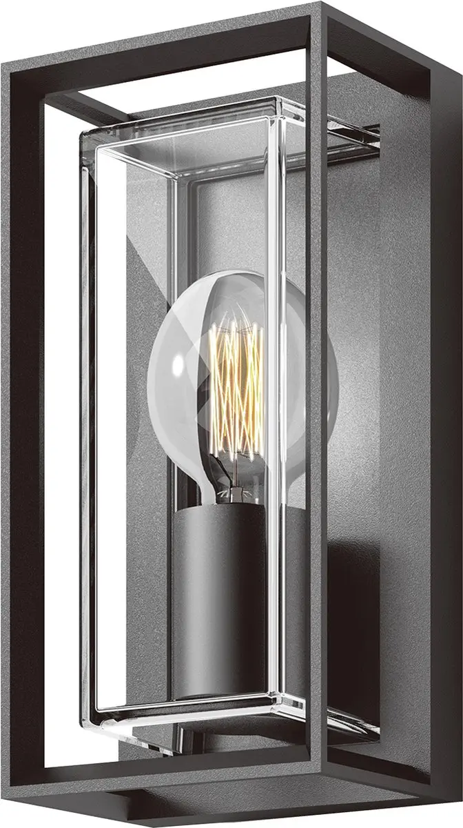 ARCCHIO Wandlamp Buiten Aluminium Glas 1 Lichtpunt E27