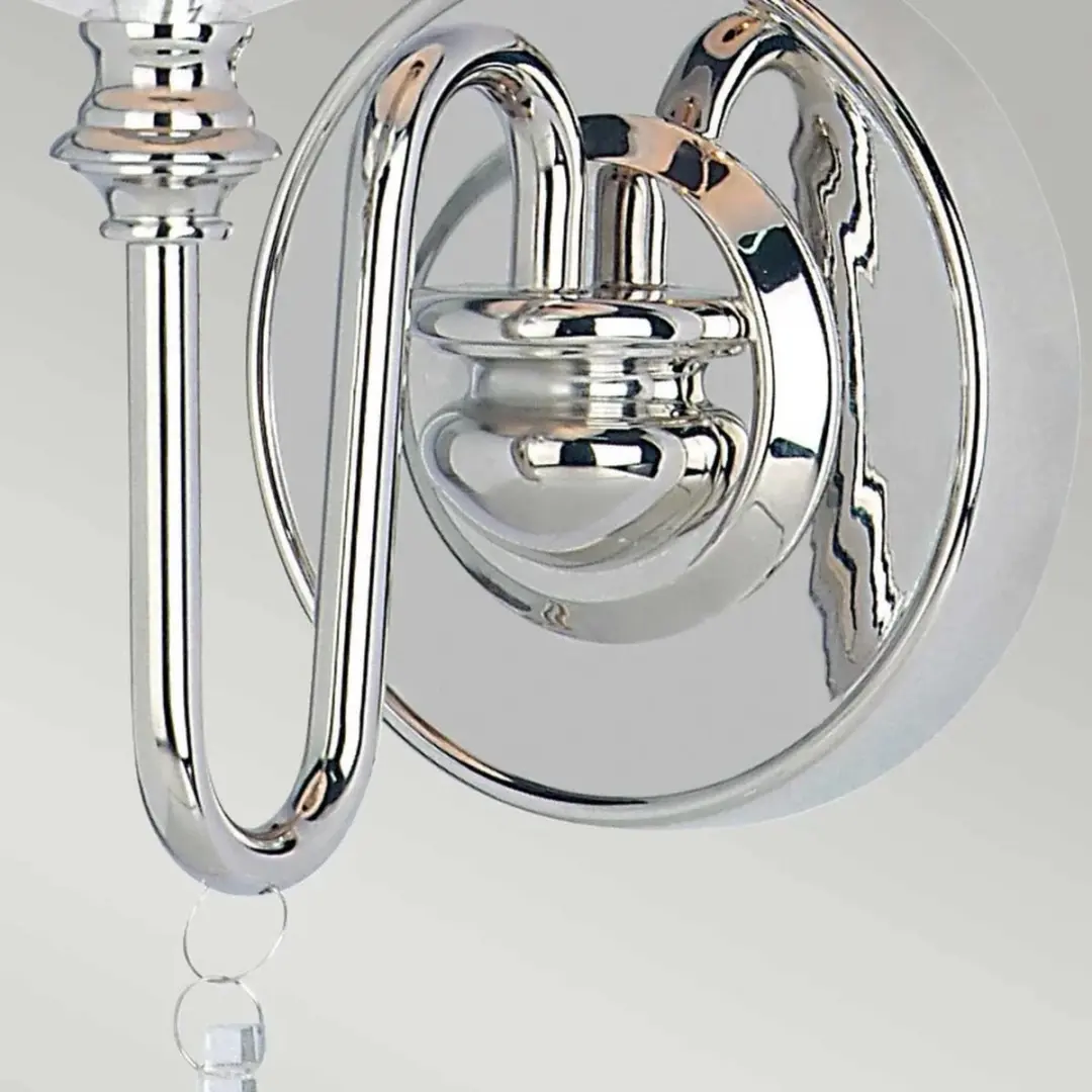 Elstead Lighting Finsbury Park LED Wandlamp - Polished Nickel