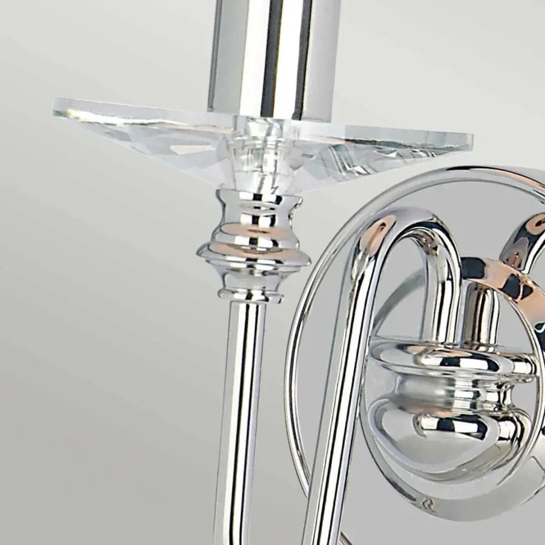 Elstead Lighting Finsbury Park LED Wandlamp - Polished Nickel - afbeelding 6 van 6