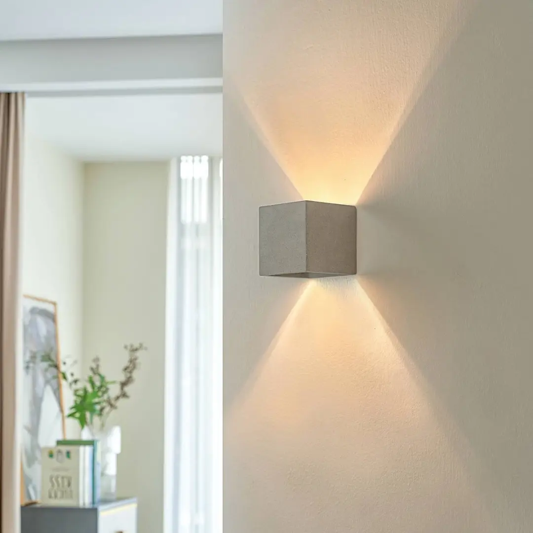 Lindby Jayden+ Wandlamp G9 - Grijs