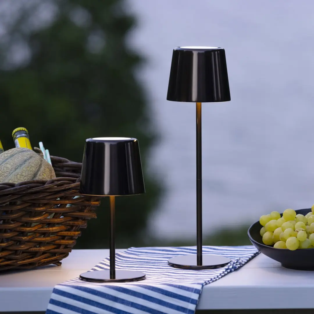 Brilliant Xaana LED Tafellamp 4W - 3 Stepdim - IP44 Zwart
