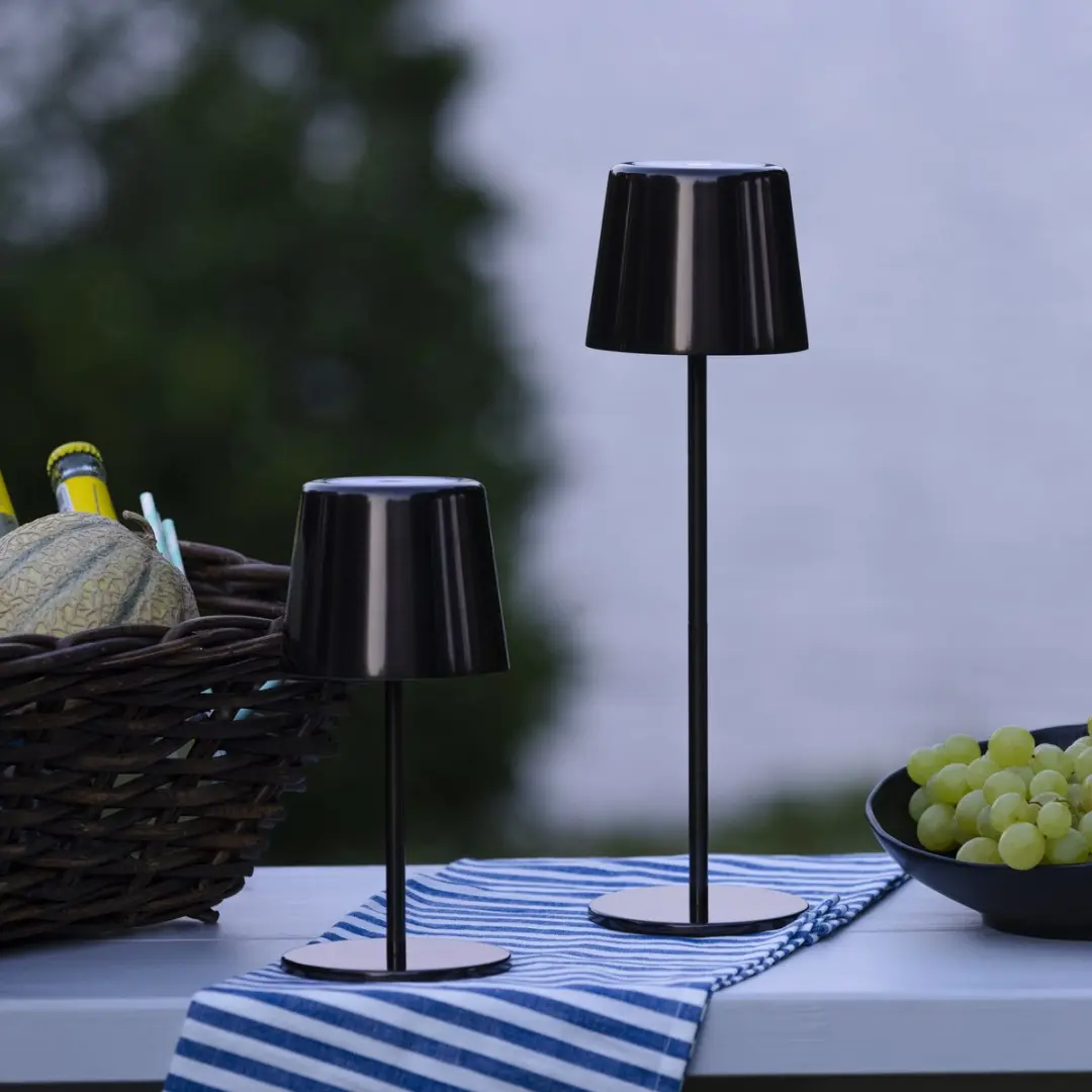 Brilliant Xaana LED Tafellamp 4W - 3 Stepdim - IP44 Zwart - afbeelding 6 van 6
