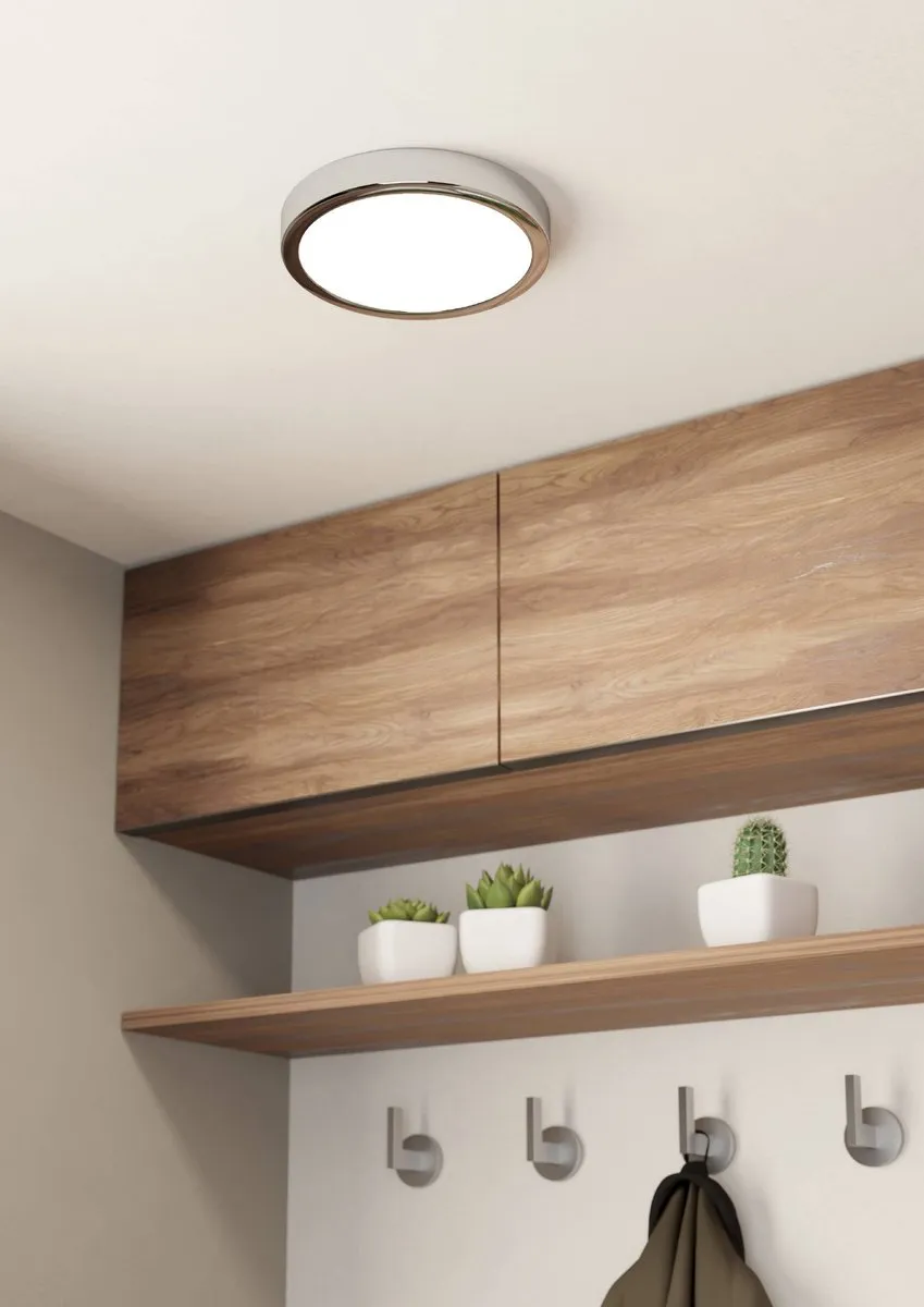 Eglo Fueva 5 Plafondlamp LED 21cm - Chroom
