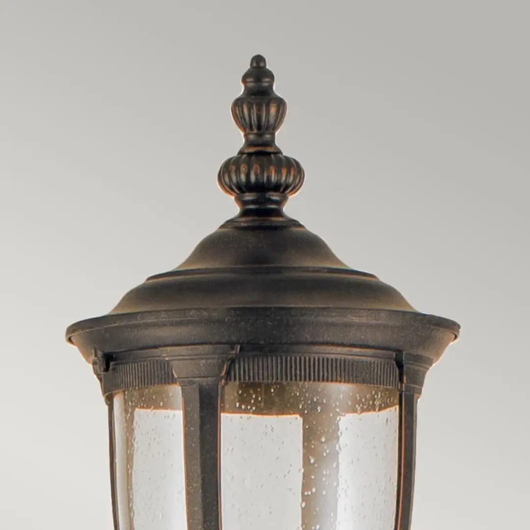 Elstead LED Tuin Pilaar Cleveland E27 60W - Weathered Bronze