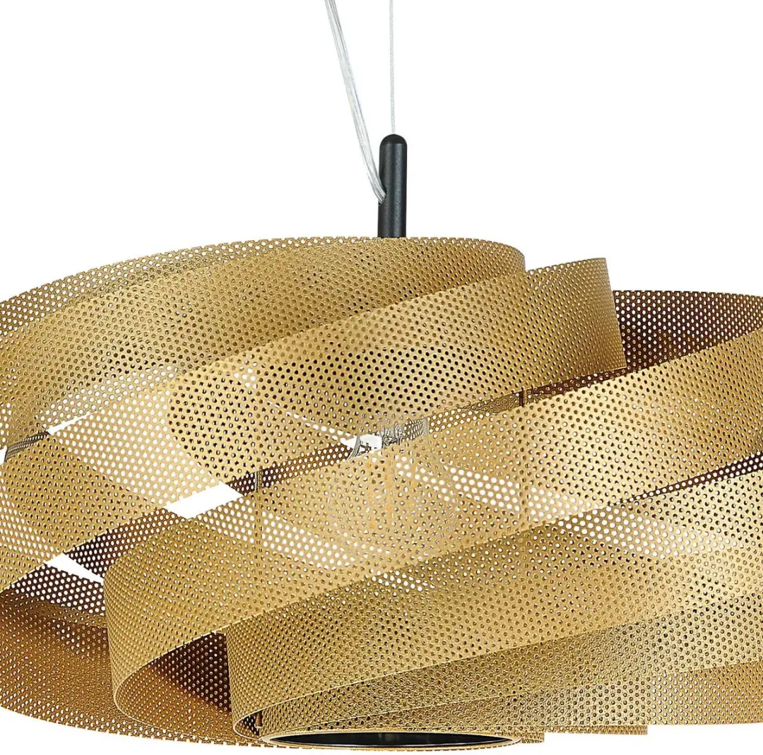 Euluna Plafondlamp Metaal 1 Licht - Ø50cm - Goud