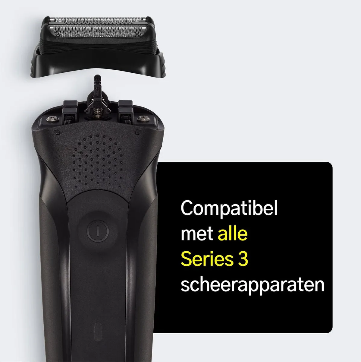Braun Series 3 21B Vervangende Scheerkop - Zwart