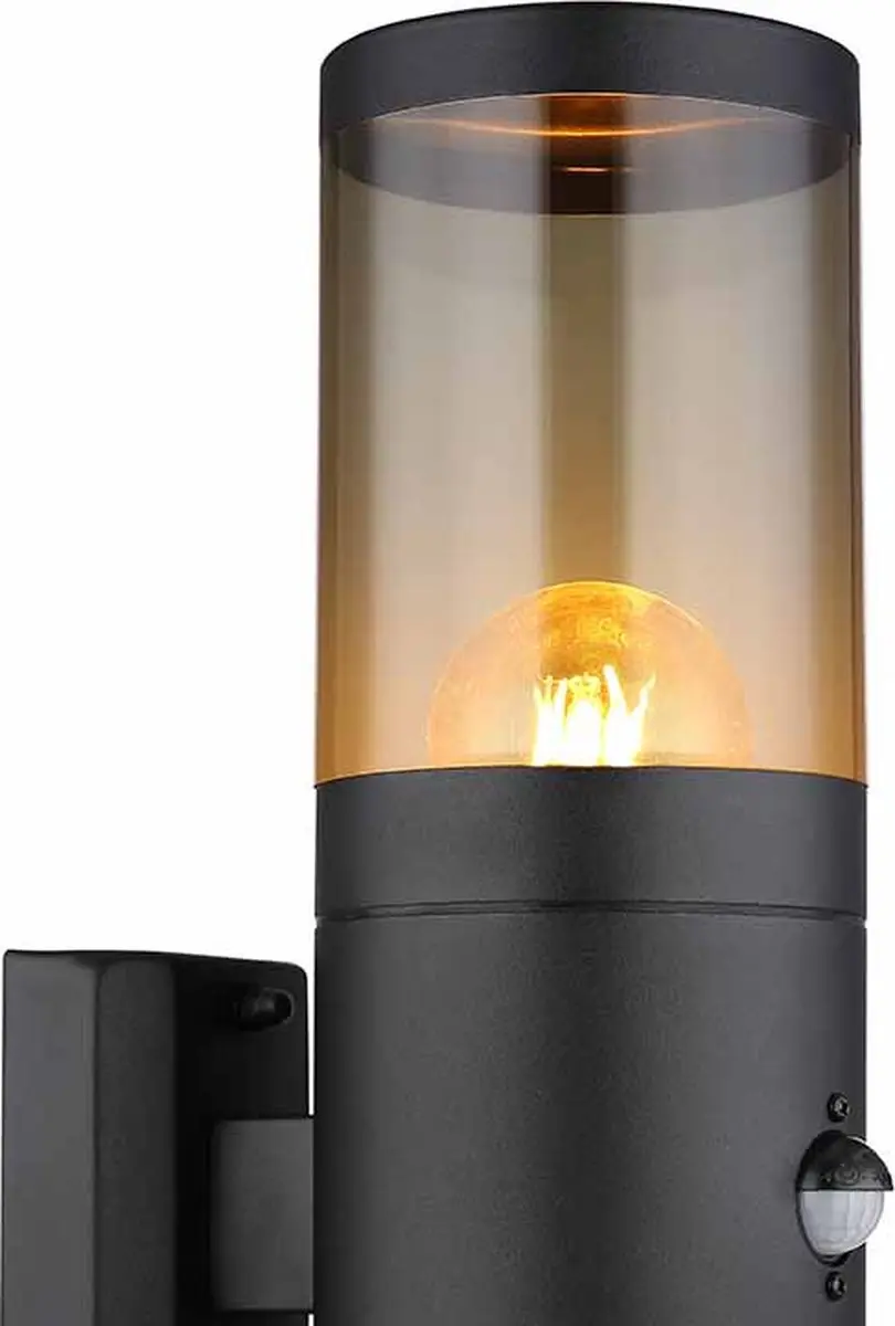 Globo Xeloo Wandlamp 2x10cm - Zwart
