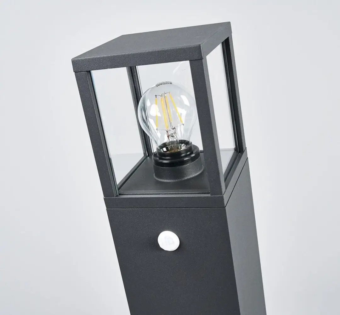 Lucande Padverlichting Zuillamp - 15W - H65cm - Antraciet