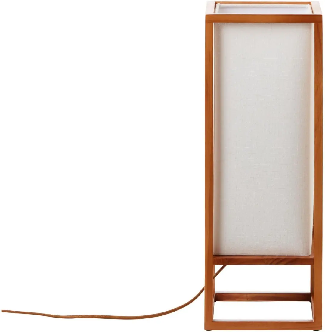 Brilliant Seaside Tafellamp 53cm - Houtbruin