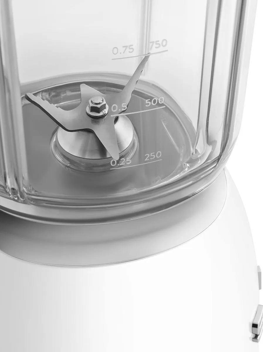 Smeg BLF03WHEU Blender 800W 1,5L - Jaren '50 Stijl - Wit