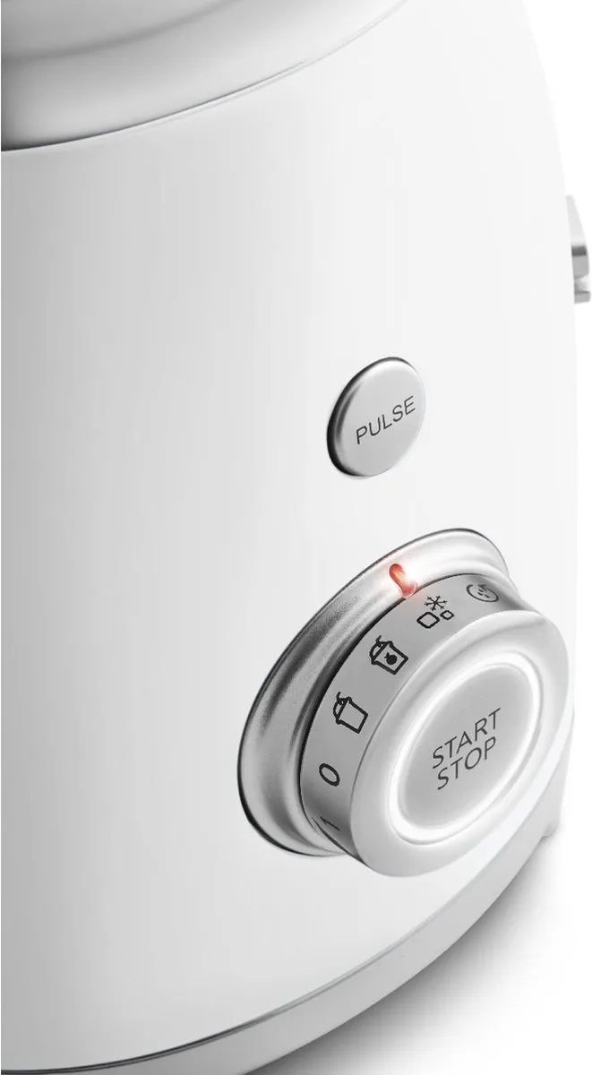 Smeg BLF03WHEU Blender 800W 1,5L - Jaren '50 Stijl - Wit