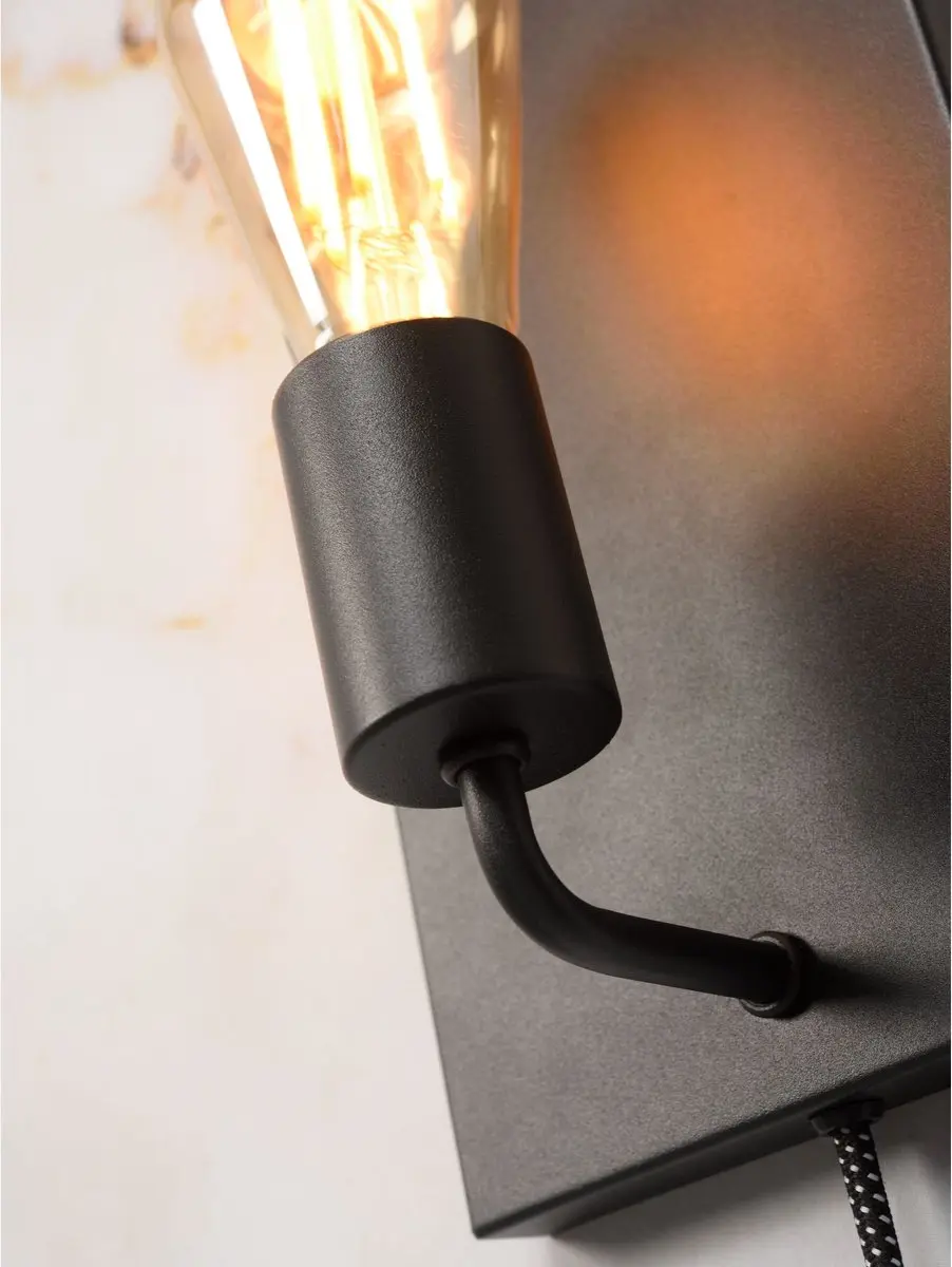 it's about RoMi Wandlamp Madrid - Zwart