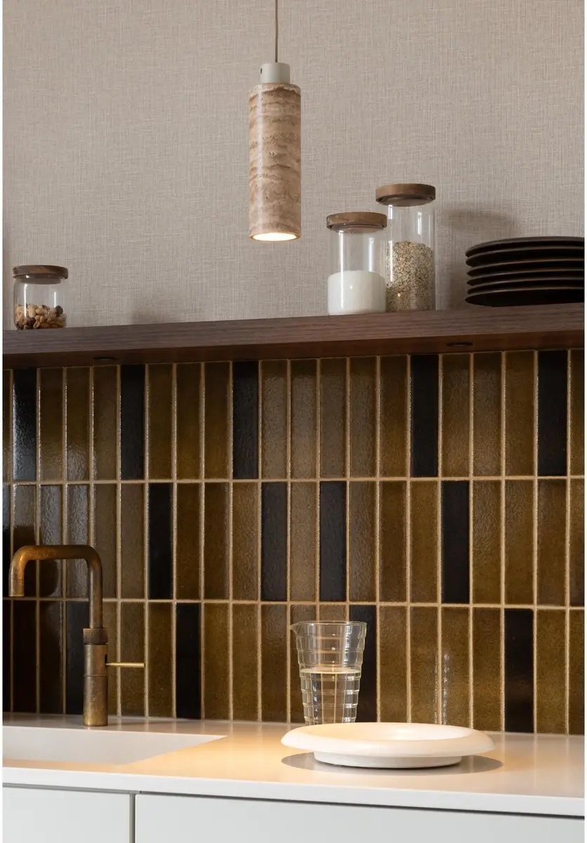 it's about RoMi Hanglamp Tivoli Ø12cm - Bruin